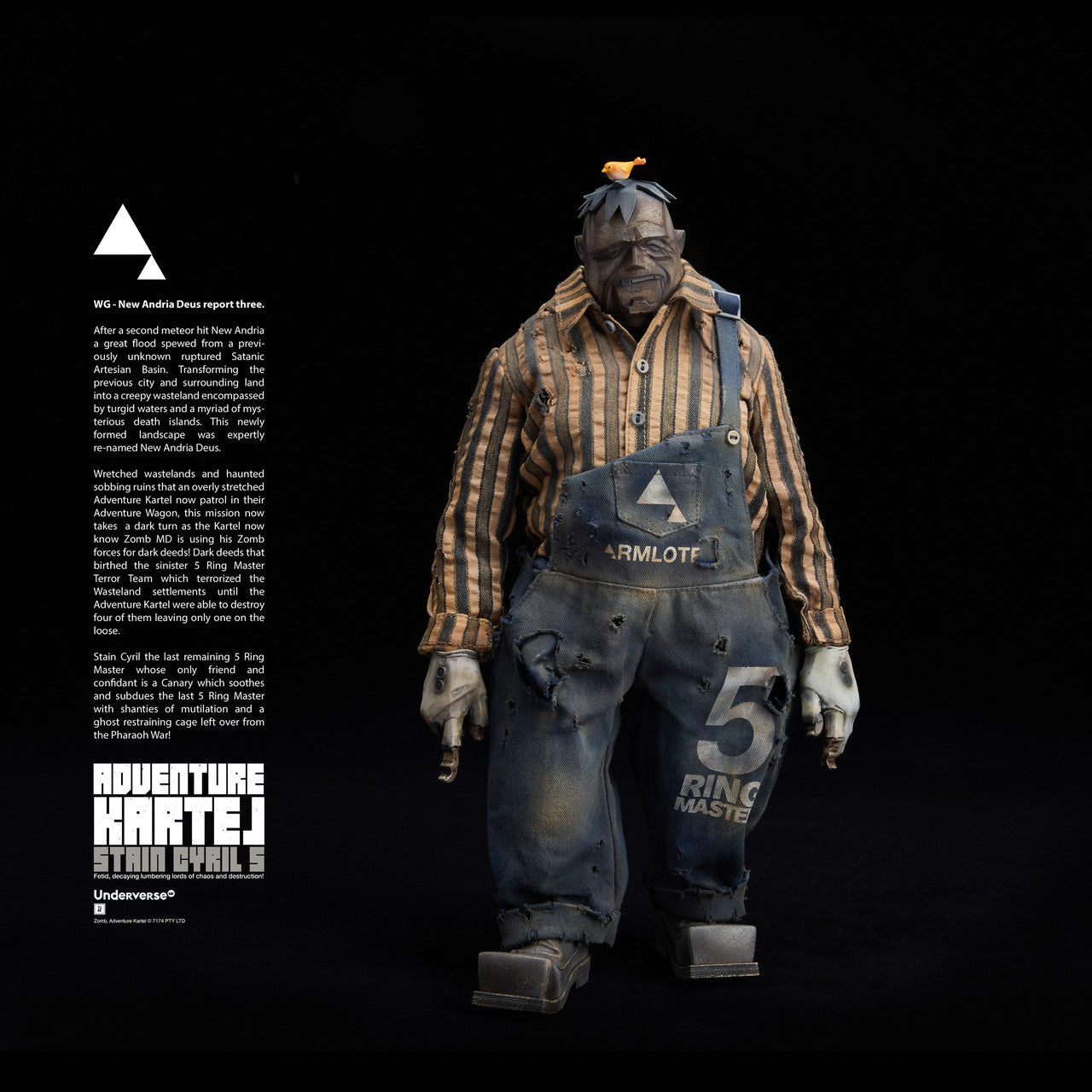Preventa Figura Stain Cyril marca Underverse UV202510 escala 1/6 (Art Toy)
