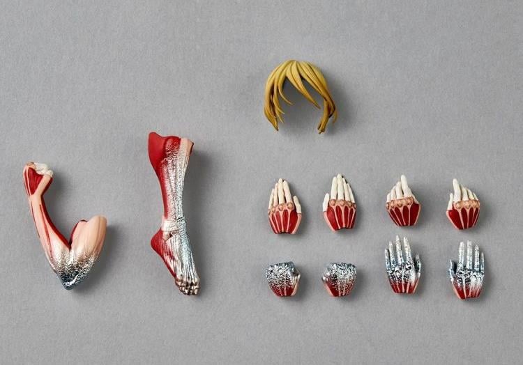 Preventa Figura Female Titan (Annie Leonhart) - Attack on Titan / Shingeki no Kyojin - Amazing Yamaguchi Revoltech marca Kaiyodo NR100 (16 cm) (relanzamiento)