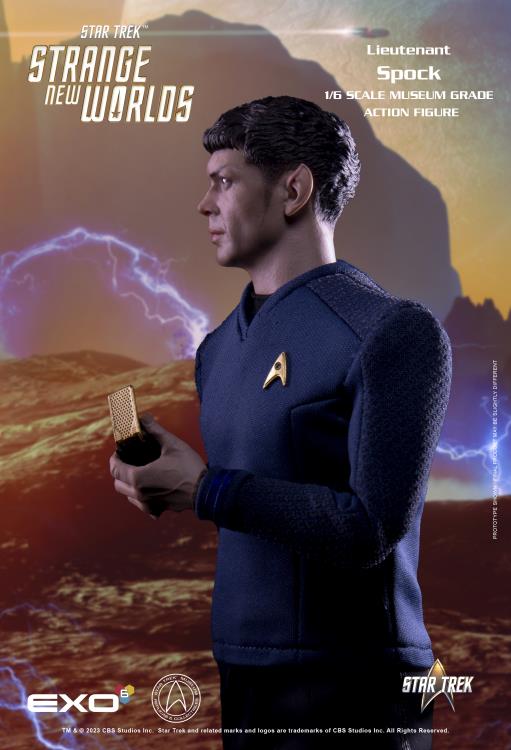Pedido Figura Lieutenant Spock - Star Trek: Strange New Worlds marca EXO-6 EXO-01-061 escala 1/6