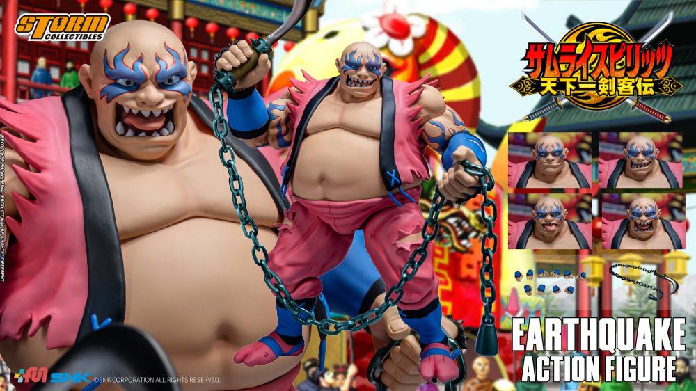 Pedido Figura Earthquake - Samurai Shodown VI marca Storm Collectibles SNSS05 escala pequeña 1/12