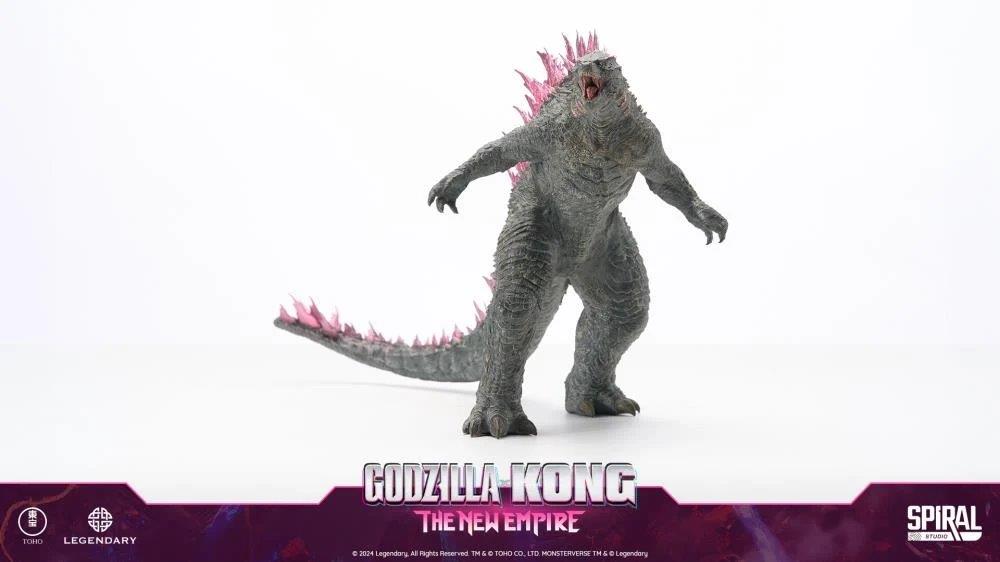 Pedido Estatua Godzilla Evolved Form (Heat Ray Version) - Godzilla x Kong: The New Empire - Hall of Fame marca Spiral Studio (27 cm)