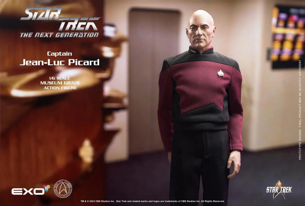 Pedido Figura Captain Jean-Luc Picard (Standard version) - Star Trek: The Next Generation marca EXO-6 EXO-01-019-STN escala 1/6