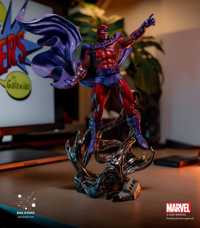 Pedido Estatua Magneto - Marvel Desktop Super marca Galaxias escala de arte 1/8