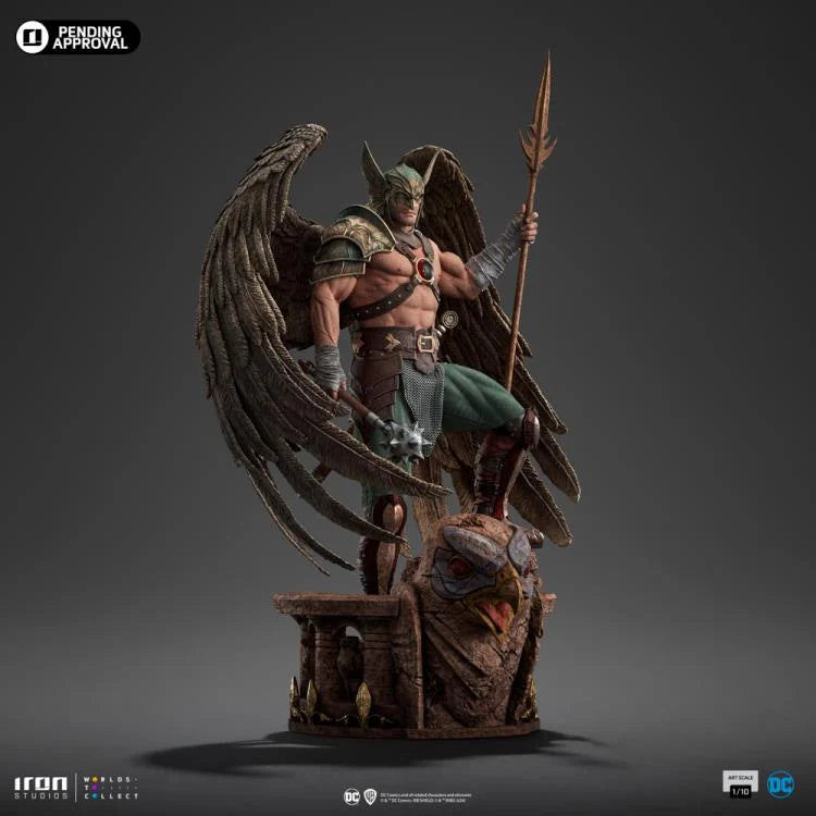 Preventa Estatua HAWKMAN - Black Adam 10th Anniversary - DC Comics - Limited Edition marca Iron Studios escala de arte 1/10
