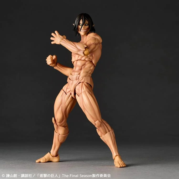 Pedido Figura Eren Yeager - Attack on Titan / Shingeki no Kyojin - Amazing Yamaguchi Revoltech marca Kaiyodo NR057 (17 cm)