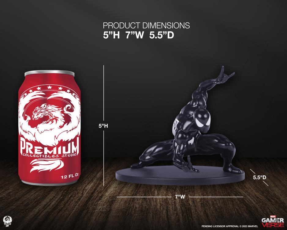 Pedido Estatua Spider-Man (Black Suit Edition) - Spider-Man Marvel Gamerverse Classics marca PCS Collectibles escala 1/10