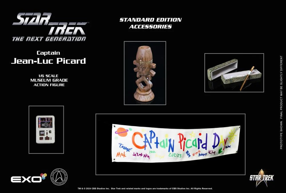 Pedido Figura Captain Jean-Luc Picard (Standard version) - Star Trek: The Next Generation marca EXO-6 EXO-01-019-STN escala 1/6
