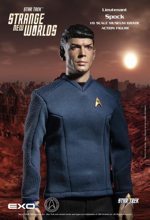Pedido Figura Lieutenant Spock - Star Trek: Strange New Worlds marca EXO-6 EXO-01-061 escala 1/6