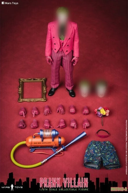 Figura Prank Villain marca Mars Toys MAT013A escala 1/6
