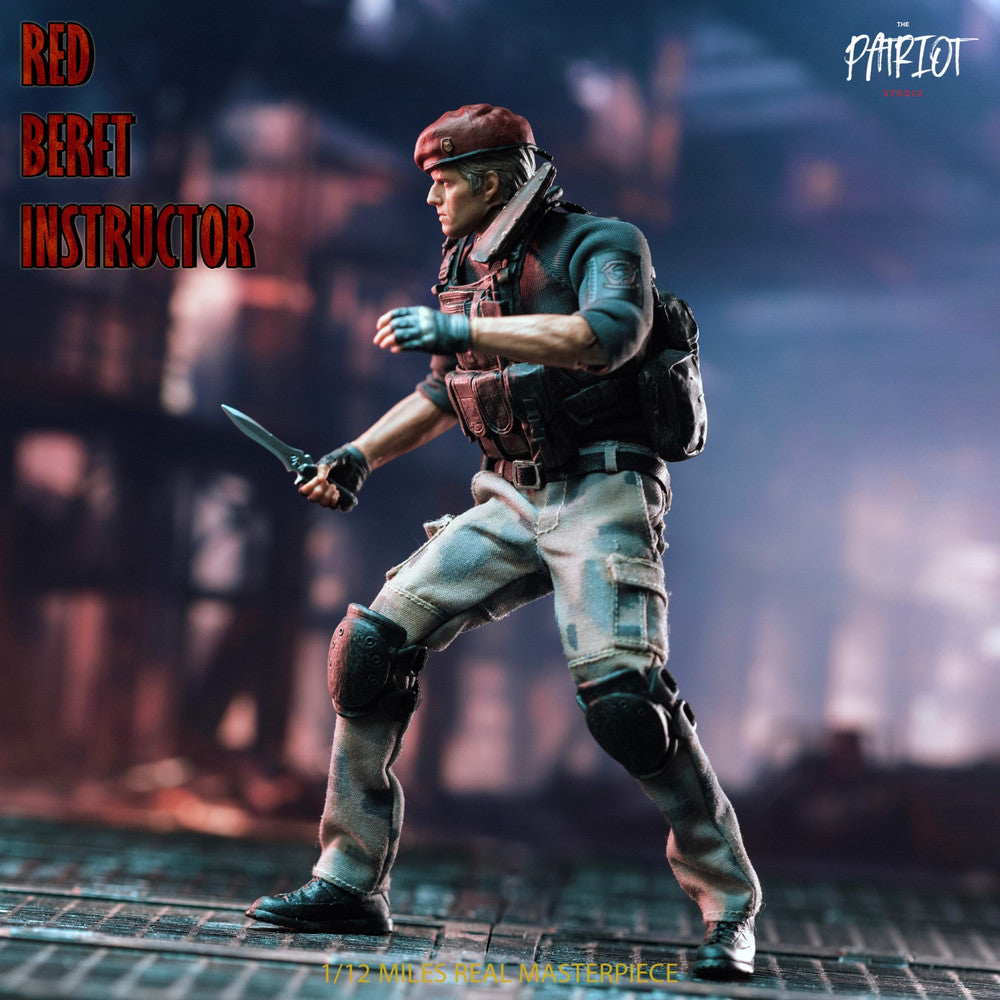 Pedido Figura Red Beret Instructor marca Patriot Studio PA017 escala pequeña 1/12
