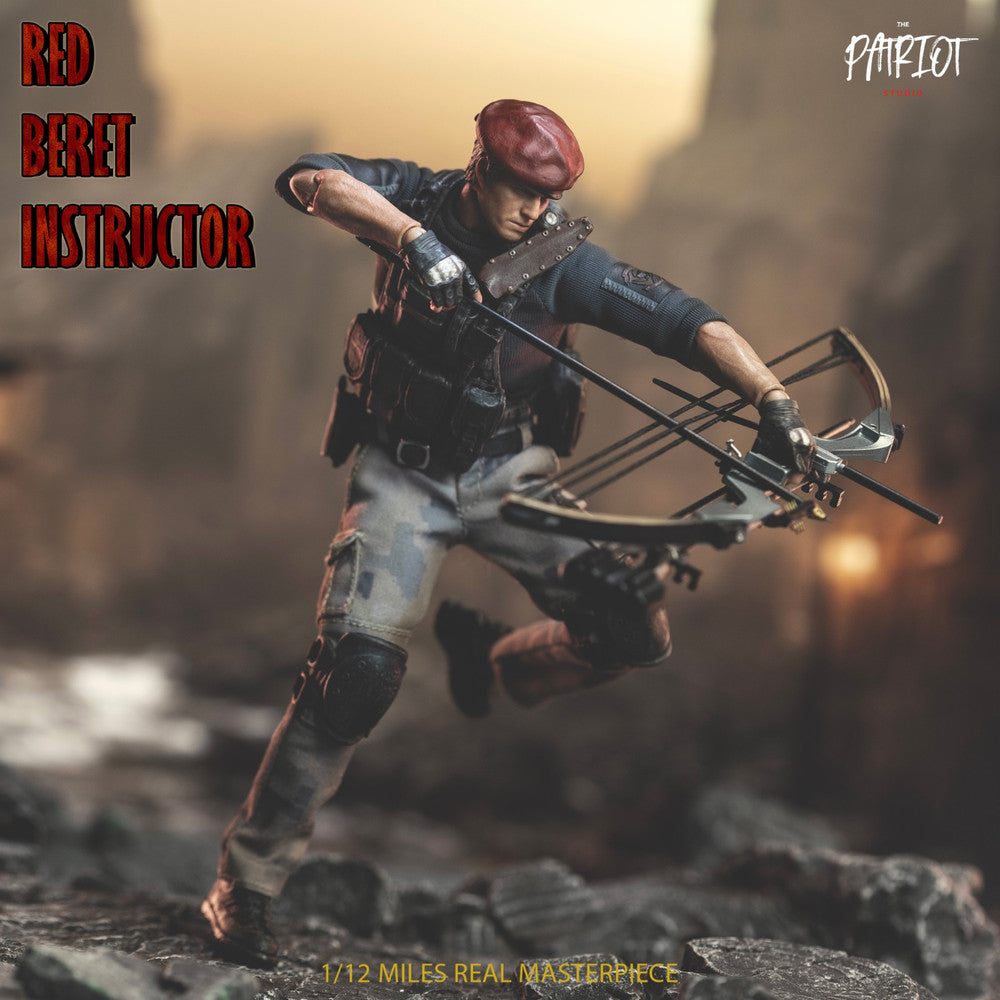 Pedido Figura Red Beret Instructor marca Patriot Studio PA017 escala pequeña 1/12