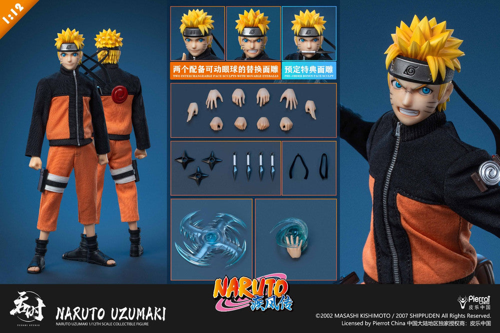 Preventa Figura Naruto Uzumaki - Naruto Shippuden marca Tunshi Studio TS-020 escala 1/12