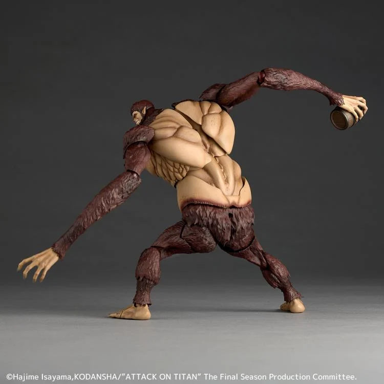 Preventa Figura Beast Titan - Attack on Titan / Shingeki no Kyojin - Amazing Yamaguchi Revoltech marca Kaiyodo NR097 (17.5 cm)