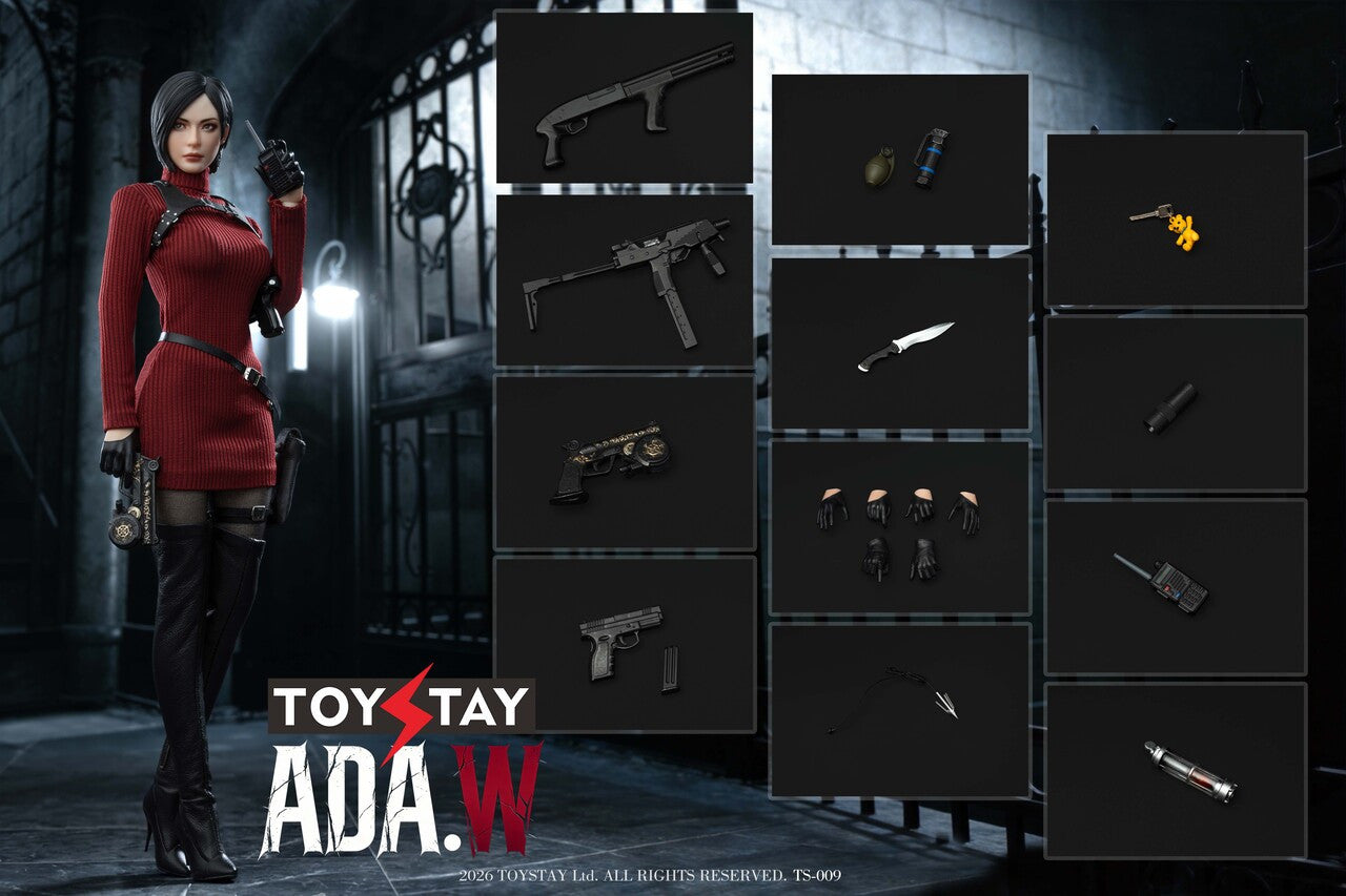Preventa Figura Ada.W (Red Sweater Version) marca Toystay TS-009 escala 1/6