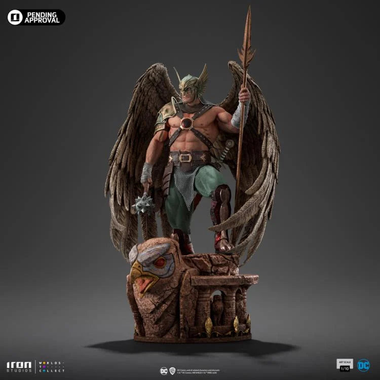 Preventa Estatua HAWKMAN - Black Adam 10th Anniversary - DC Comics - Limited Edition marca Iron Studios escala de arte 1/10