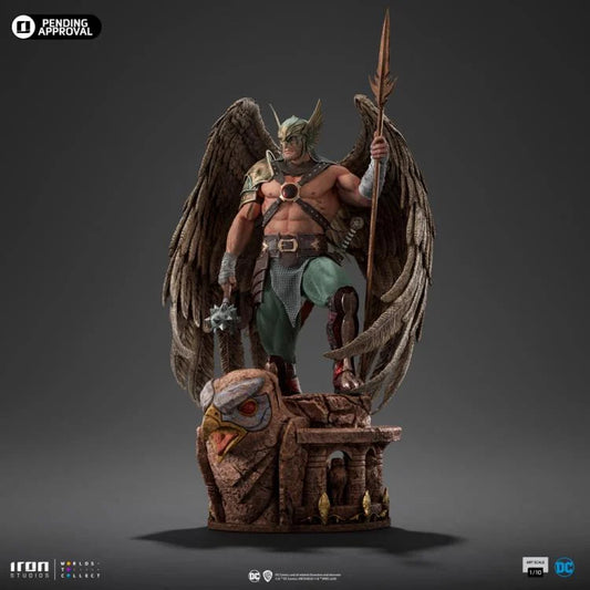 Preventa Estatua HAWKMAN - Black Adam 10th Anniversary   - DC Comics - Limited Edition marca Iron Studios escala de arte 1/10
