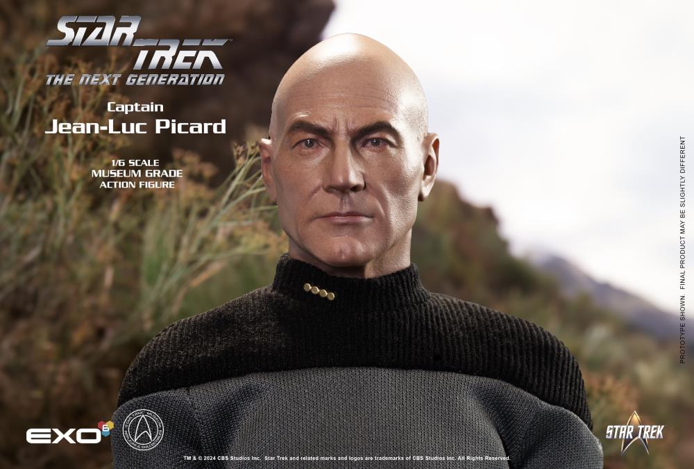 Pedido Figura Captain Jean-Luc Picard (Standard version) - Star Trek: The Next Generation marca EXO-6 EXO-01-019-STN escala 1/6