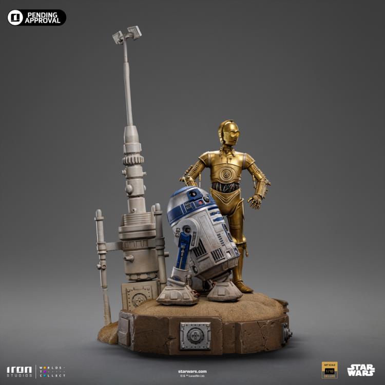 Pedido Estatua C-3PO y R2-D2 (DELUXE) - Star Wars: A New Hope - Limited Edition marca Iron Studios escala de arte 1/10