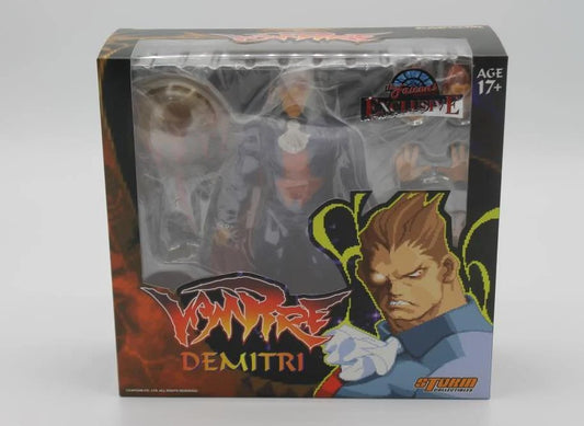 Pedido Figura Demitri Maximoff (Purple Color Exclusive) - Darkstalkers marca Storm Collectibles escala pequeña 1/12