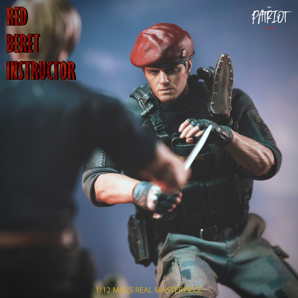 Pedido Figura Red Beret Instructor marca Patriot Studio PA017 escala pequeña 1/12