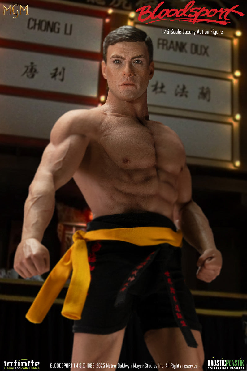 Preventa Figura Frank Dux (Standard Edition) - Bloodsport marca Kaustic Plastik escala 1/6