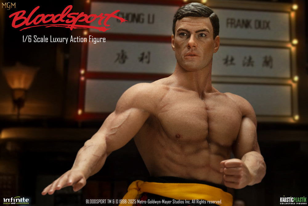 Preventa Figura Frank Dux (Standard Edition) - Bloodsport marca Kaustic Plastik escala 1/6