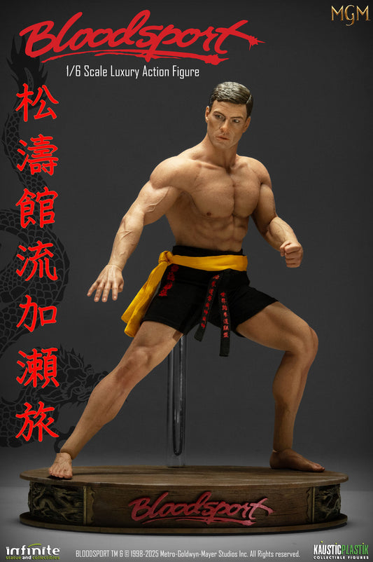 Preventa Figura Frank Dux (Standard Edition) - Bloodsport marca Kaustic Plastik escala 1/6