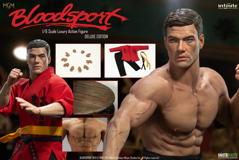 Cuarto pago Figura Frank Dux (Deluxe Edition) - Bloodsport marca Kaustic Plastik escala 1/6
