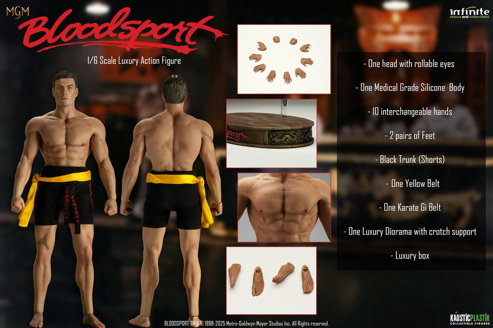 Preventa Figura Frank Dux (Standard Edition) - Bloodsport marca Kaustic Plastik escala 1/6