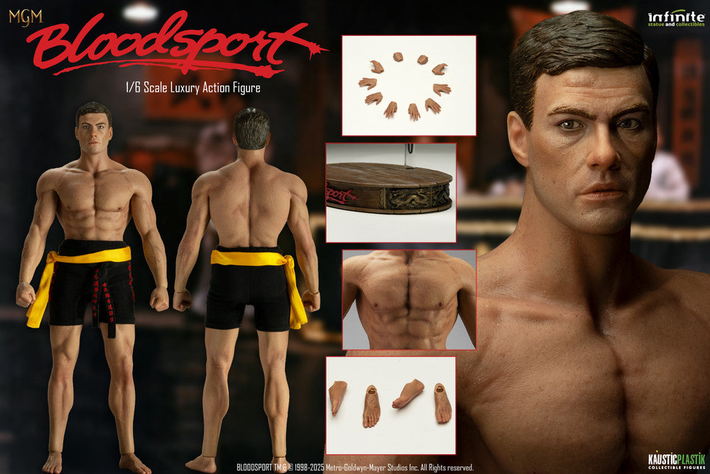 Preventa Figura Frank Dux (Standard Edition) - Bloodsport marca Kaustic Plastik escala 1/6