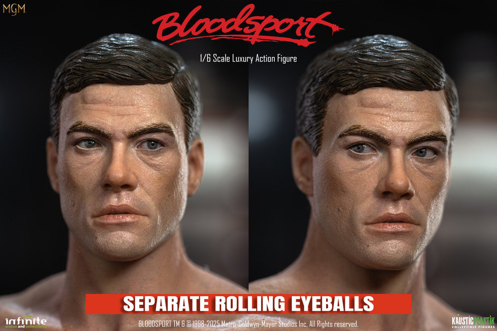Preventa Figura Frank Dux (Standard Edition) - Bloodsport marca Kaustic Plastik escala 1/6