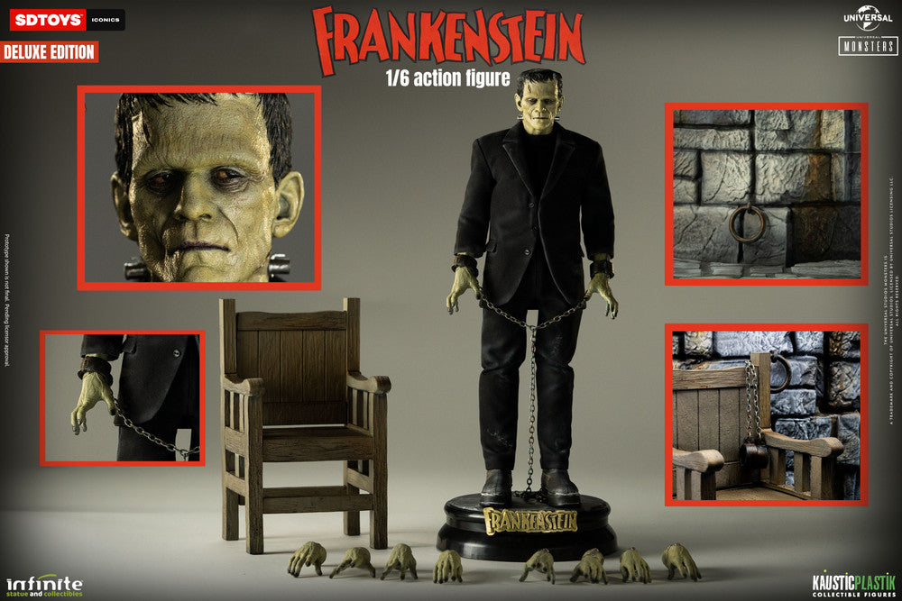 Preventa Figura Frankenstein's Monster (Deluxe Edition) marca Kaustic Plastik escala 1/6