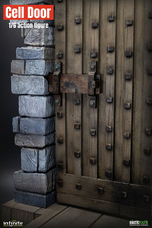 Preventa Diorama The Castle Door / La Puerta del Castillo para Frankenstein's Monster marca Kaustic Plastik escala 1/6