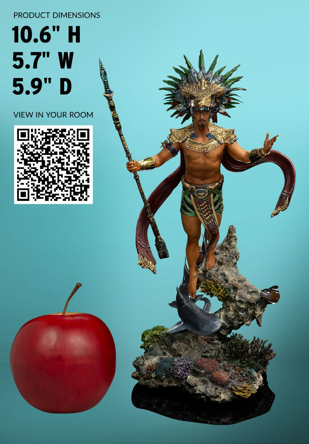 Pedido Estatua King Namor (Deluxe version) - Black Panther: Wakanda Forever - Limited Edition marca Iron Studios escala de arte 1/10