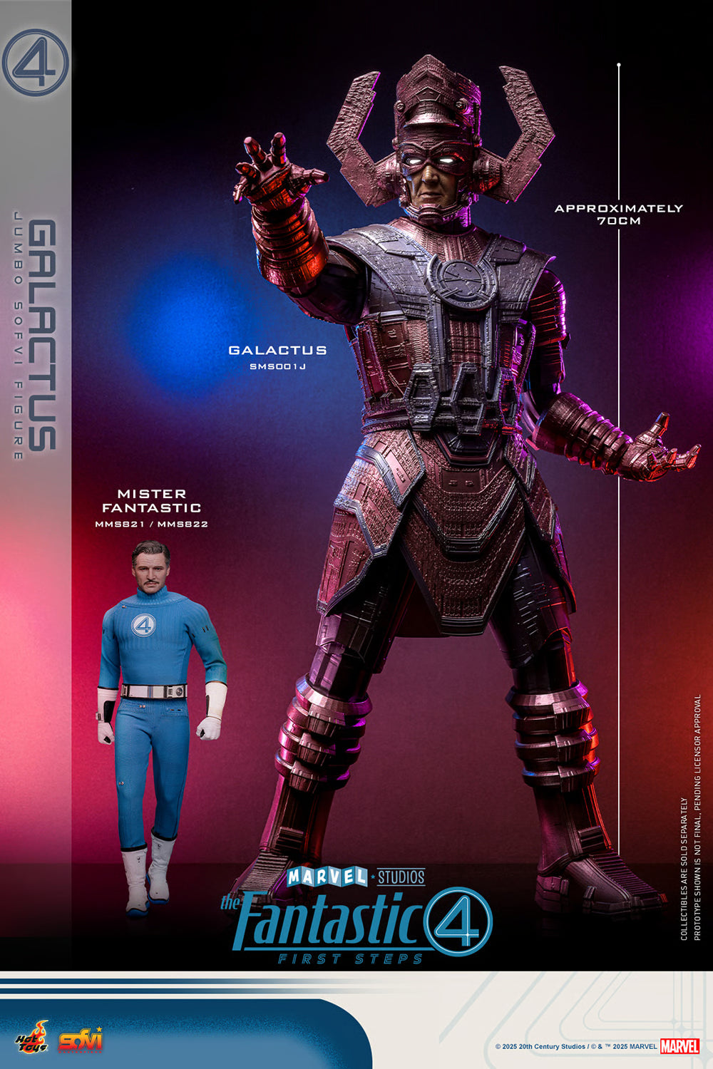 Preventa Figura Galactus (Jumbo Sofvi) - The Fantastic Four: First Steps marca Hot Toys SMS001J escala 1/6