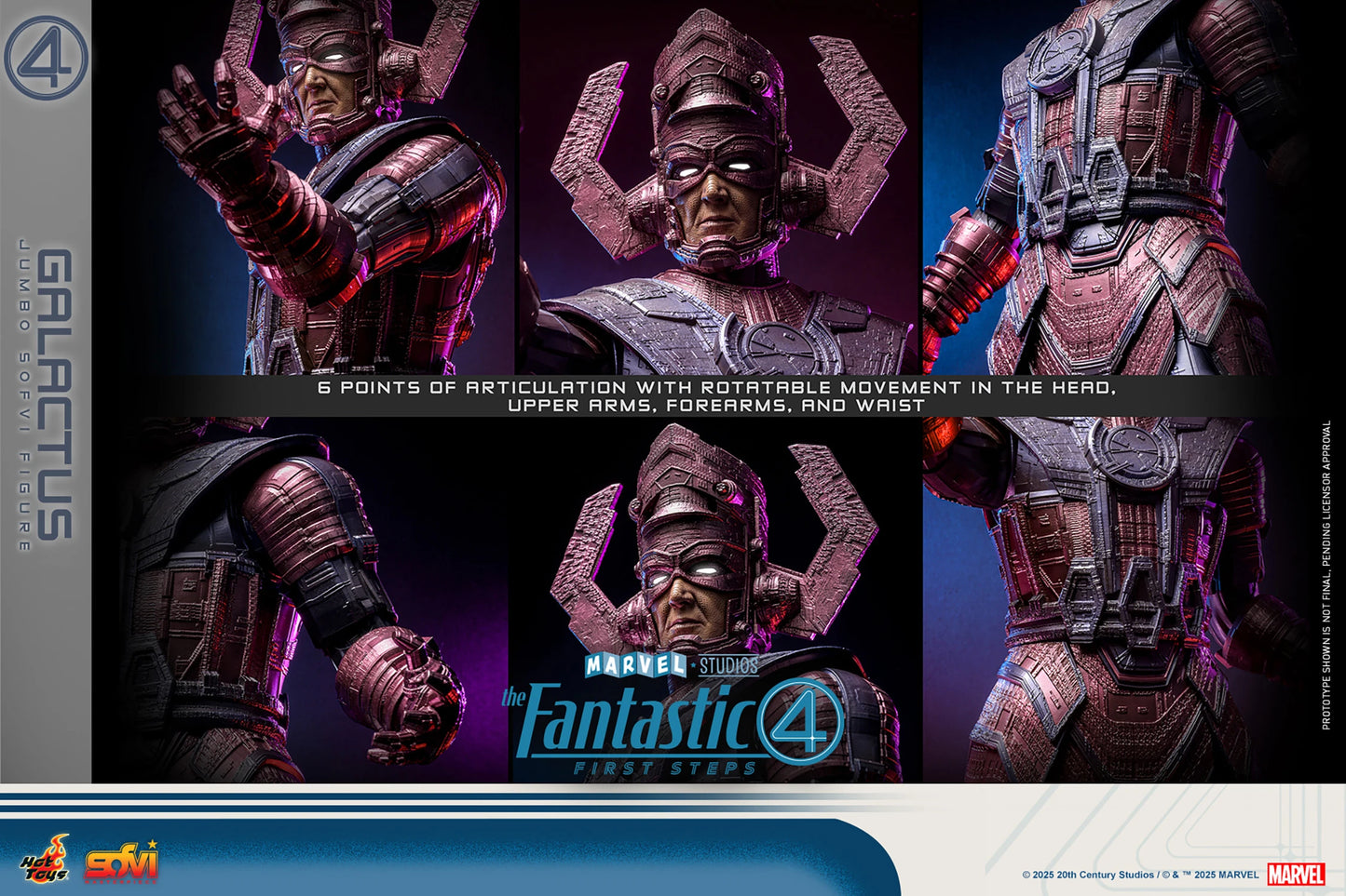 Preventa Figura Galactus (Jumbo Sofvi) - The Fantastic Four: First Steps marca Hot Toys SMS001J escala 1/6