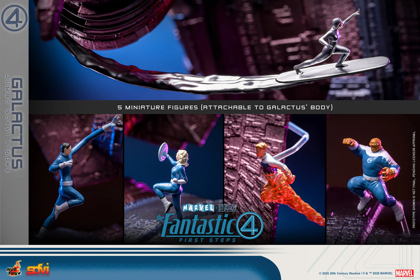 Preventa Figura Galactus (Jumbo Sofvi) - The Fantastic Four: First Steps marca Hot Toys SMS001J escala 1/6