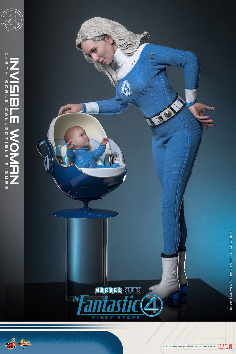 Preventa Figura Invisible Woman / Mujer Invisible - The Fantastic Four: First Steps marca Hot Toys MMS823 escala 1/6