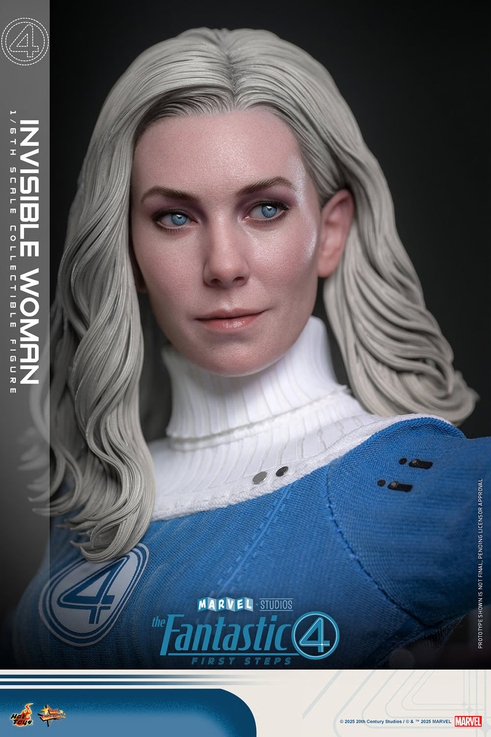 Preventa Figura Invisible Woman / Mujer Invisible - The Fantastic Four: First Steps marca Hot Toys MMS823 escala 1/6