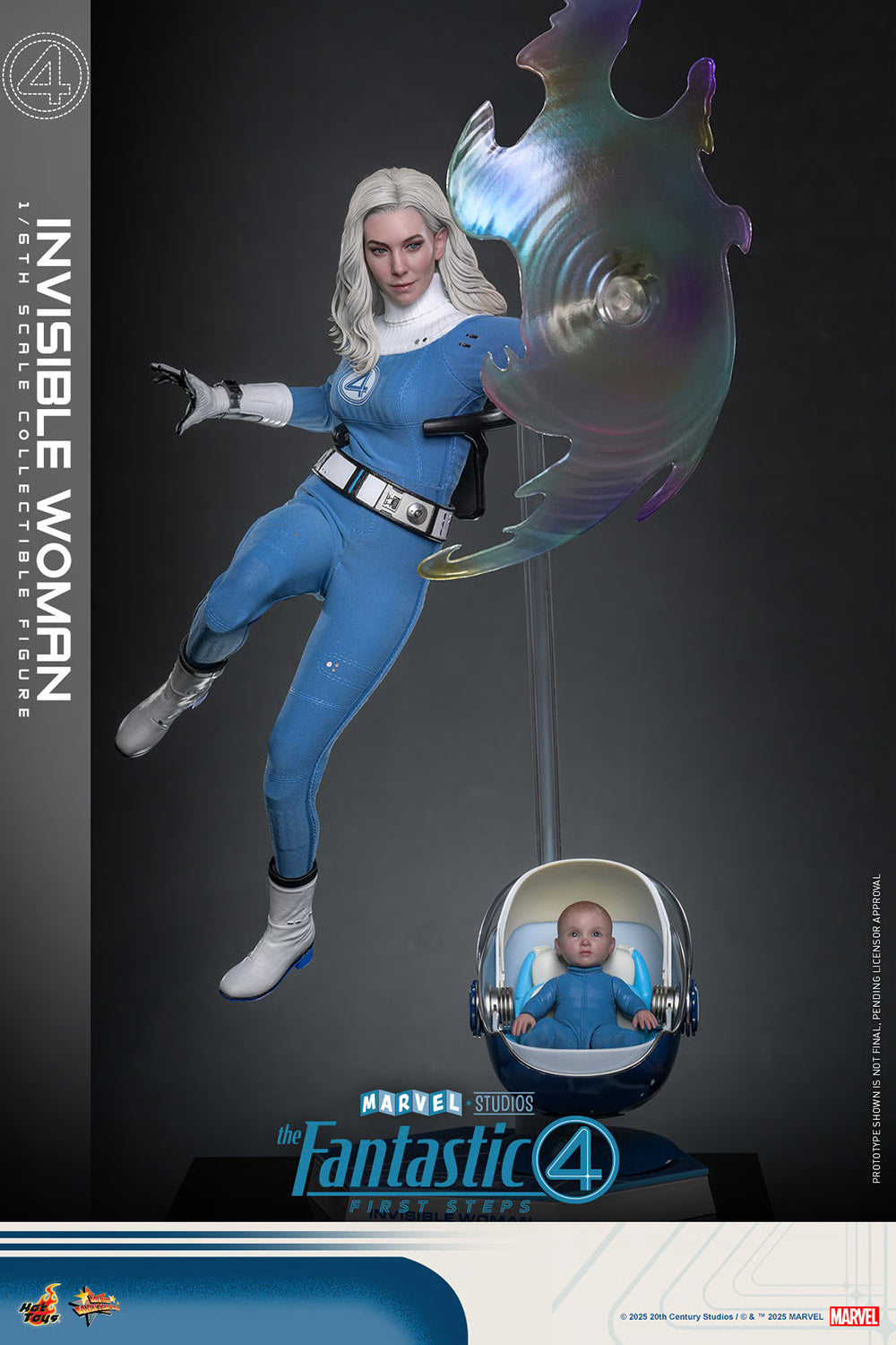 Preventa Figura Invisible Woman / Mujer Invisible - The Fantastic Four: First Steps marca Hot Toys MMS823 escala 1/6
