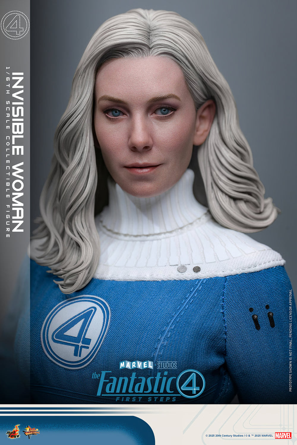 Preventa Figura Invisible Woman / Mujer Invisible - The Fantastic Four: First Steps marca Hot Toys MMS823 escala 1/6