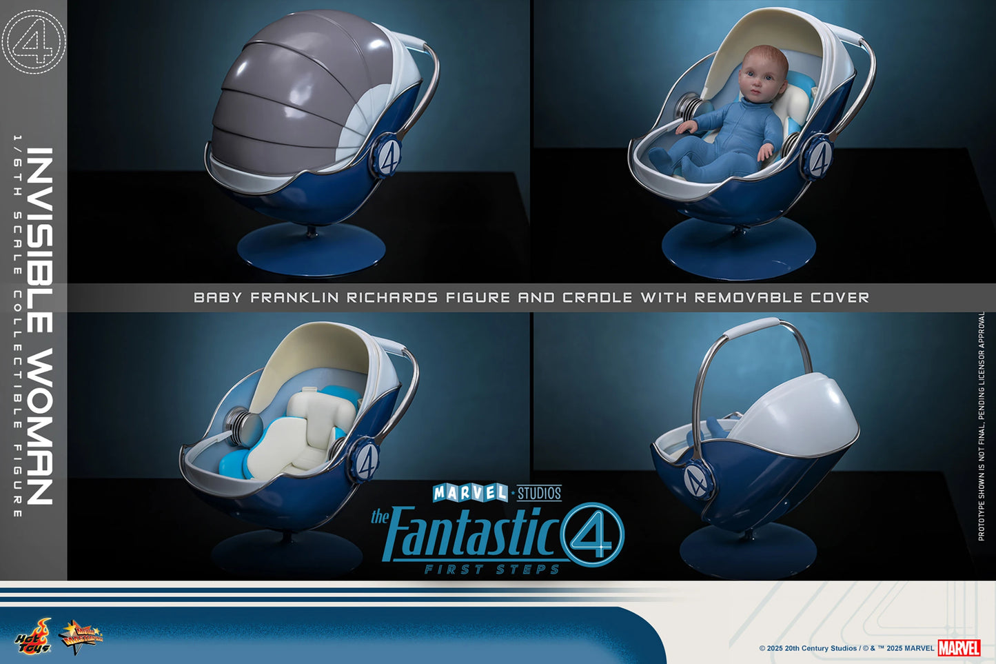 Preventa Figura Invisible Woman / Mujer Invisible - The Fantastic Four: First Steps marca Hot Toys MMS823 escala 1/6