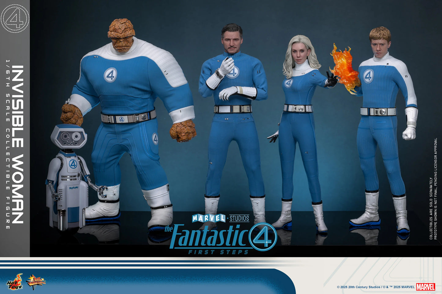 Preventa Figura Invisible Woman / Mujer Invisible - The Fantastic Four: First Steps marca Hot Toys MMS823 escala 1/6