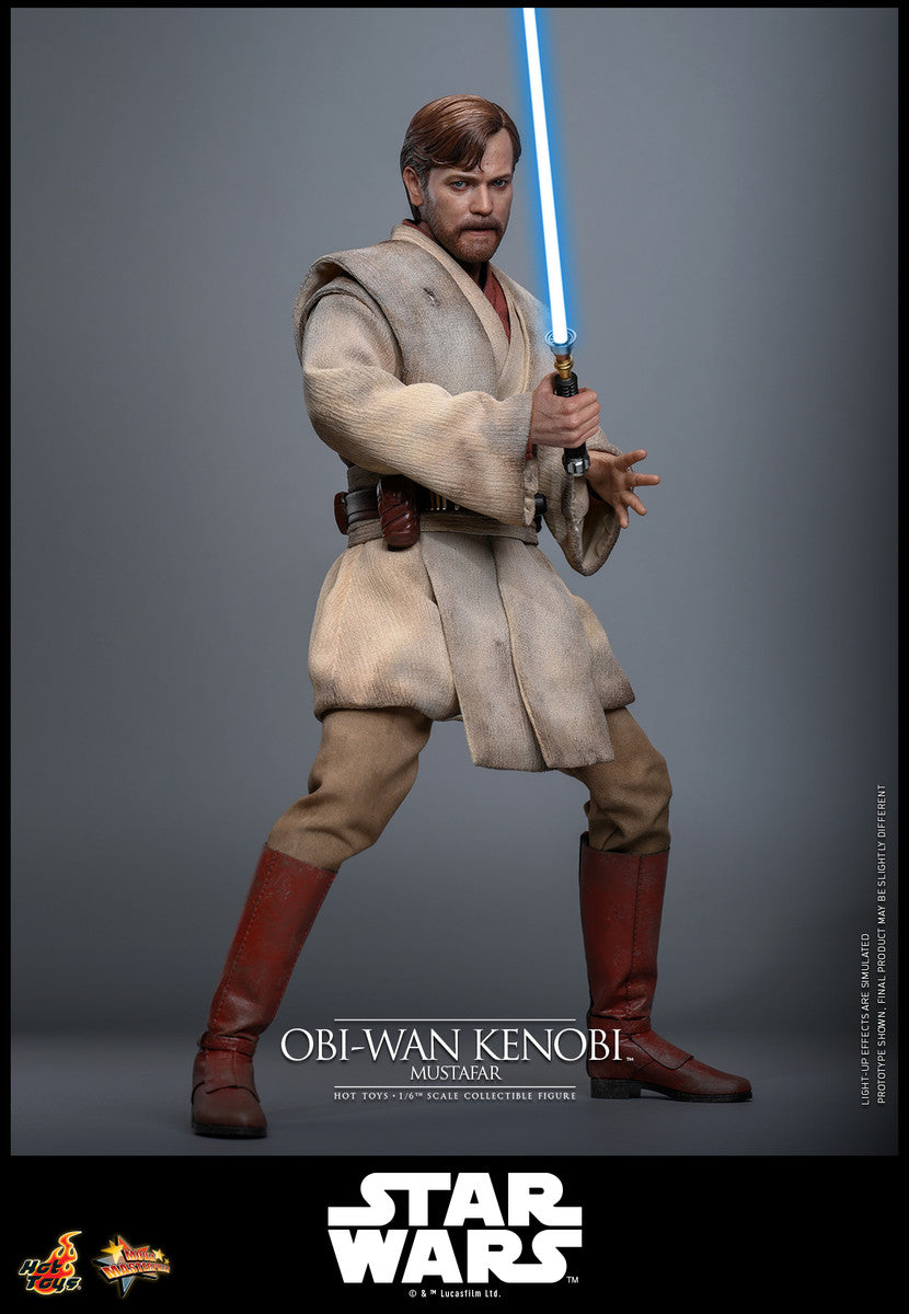 Preventa Figura Obi-Wan Kenobi (Mustafar) - Star Wars: Revenge of the Sith marca Hot Toys MMS843 escala 1/6