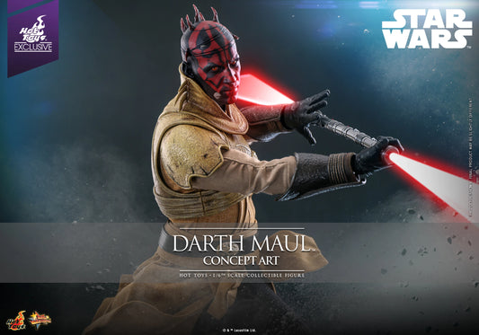 Pedido Figura Darth Maul (Concept Art) EXCLUSIVE - Star Wars Episodio I: La Amenaza Fantasma marca Hot Toys MMS778 escala 1/6 (SOLO 1 DISPONIBLE)