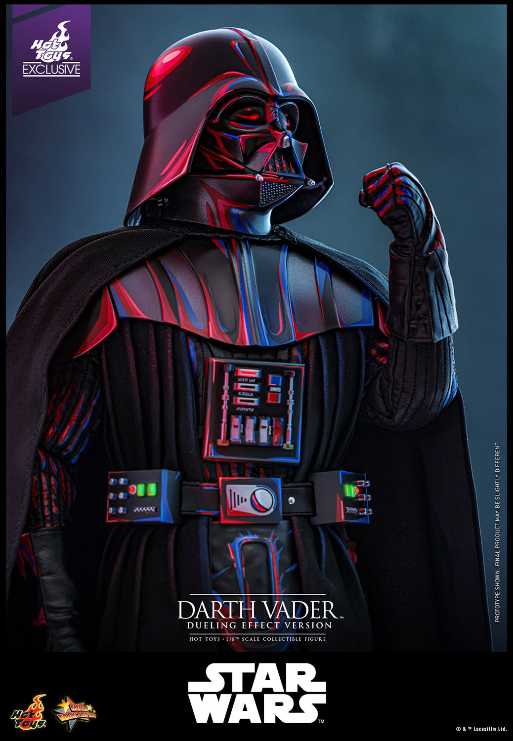 Pedido Figura Darth Vader (Dueling Effect Version) EXCLUSIVE - Star Wars marca Hot Toys MMS777 escala 1/6 (SOLO 1 DISPONIBLE)