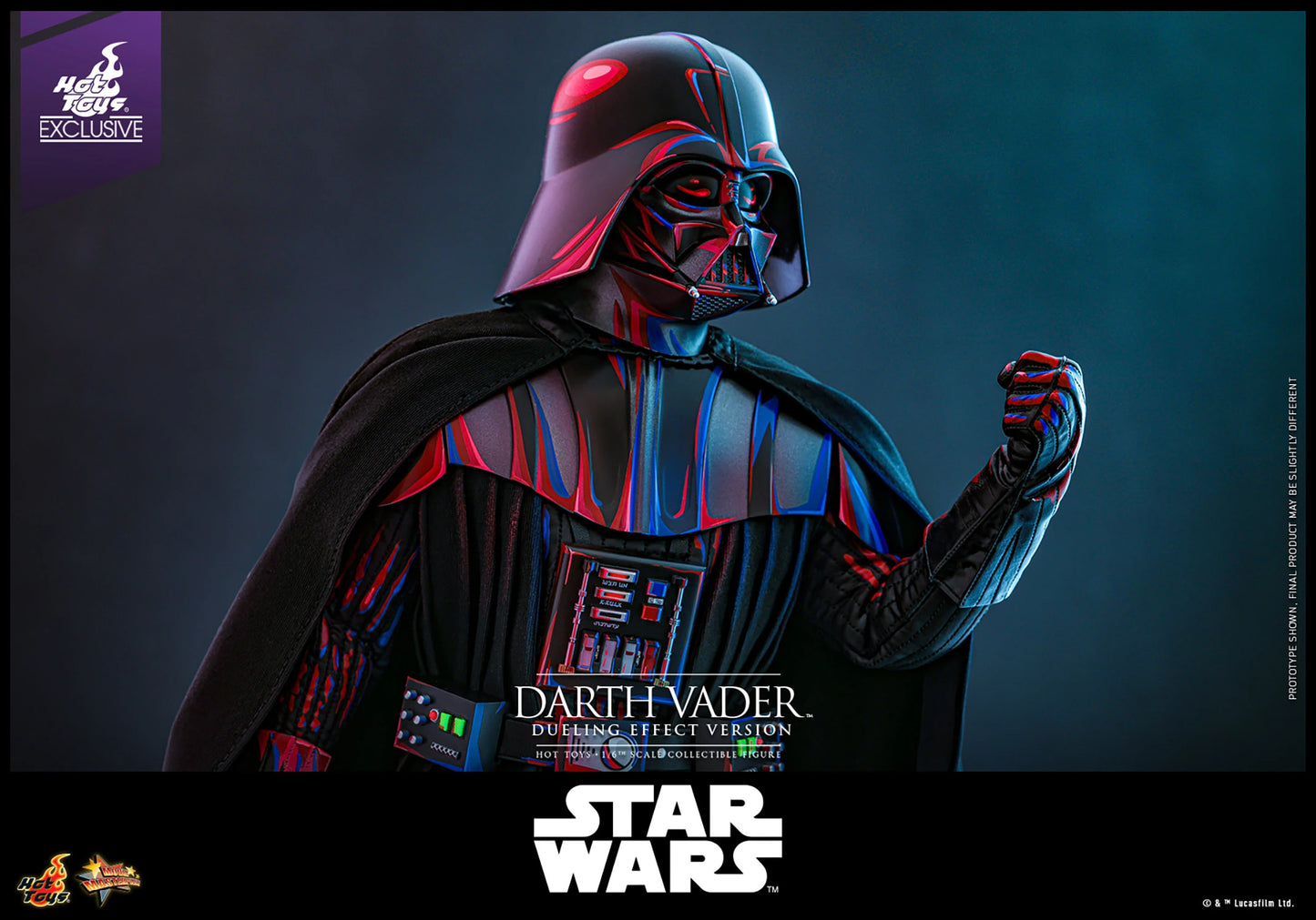Pedido Figura Darth Vader (Dueling Effect Version) EXCLUSIVE - Star Wars marca Hot Toys MMS777 escala 1/6 (SOLO 1 DISPONIBLE)