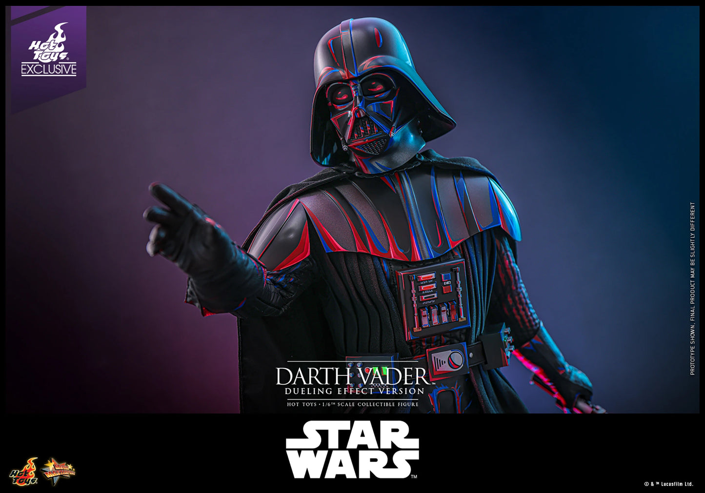 Pedido Figura Darth Vader (Dueling Effect Version) EXCLUSIVE - Star Wars marca Hot Toys MMS777 escala 1/6 (SOLO 1 DISPONIBLE)