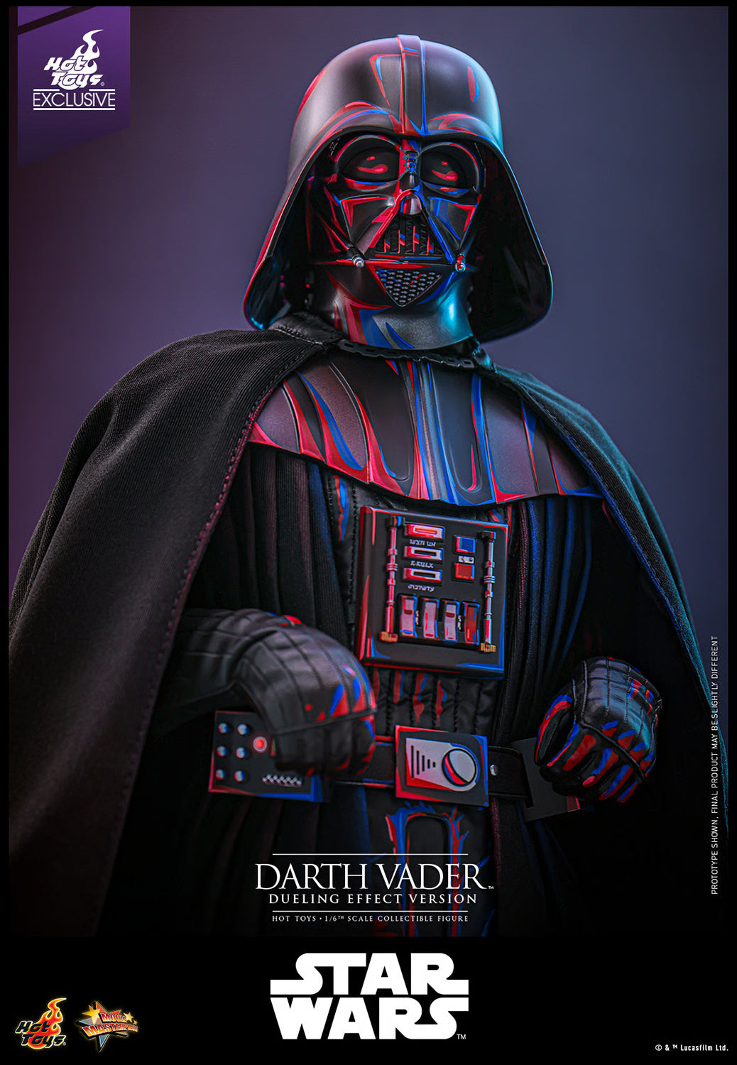 Pedido Figura Darth Vader (Dueling Effect Version) EXCLUSIVE - Star Wars marca Hot Toys MMS777 escala 1/6 (SOLO 1 DISPONIBLE)