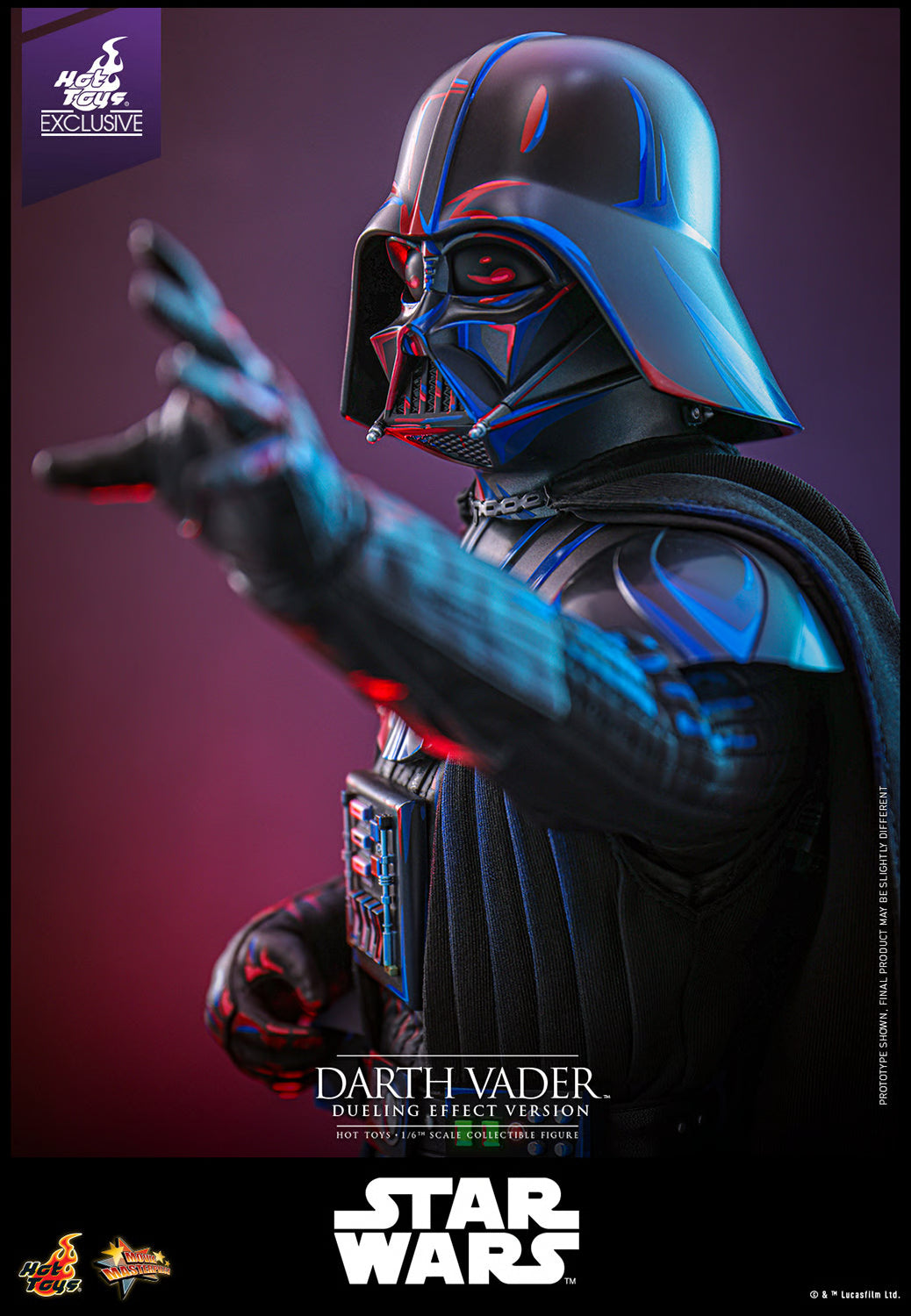 Pedido Figura Darth Vader (Dueling Effect Version) EXCLUSIVE - Star Wars marca Hot Toys MMS777 escala 1/6 (SOLO 1 DISPONIBLE)